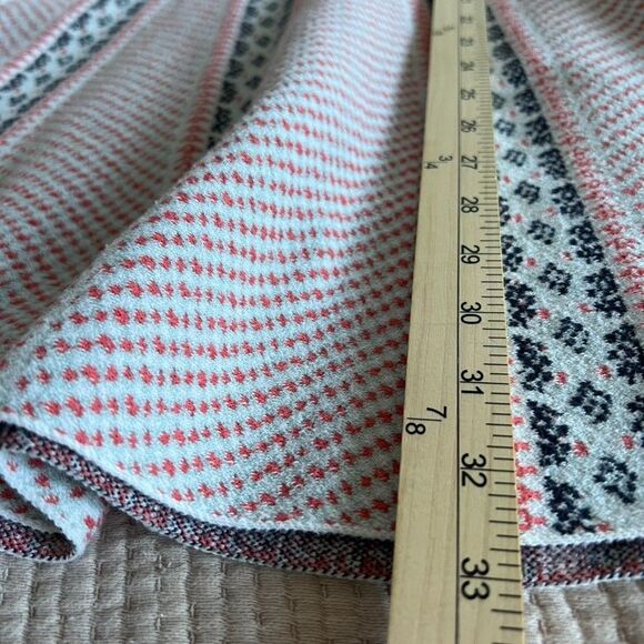 BCBG Maxazria Wilma Sleeveless Dress Women XXS Jacquard Geometric Fit and Flare - Picture 12 of 12